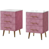 Vichy Vicco Nachttisch, Velia, Rosa, 41 x 62 cm