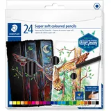 Staedtler Buntstifte Set 24 St. mehrfarbig