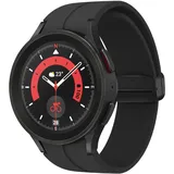 Black Titanium 45 mm LTE D-Buckle Sport Band Black M/L