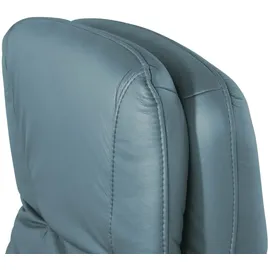 Hukla Relaxsessel Tobias Leder 75 x 102 x 88 cm Blau elektrisch