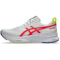 Asics Gel-Kayano 32 Laufschuhe für Herren, Weiß/Koralle, 44 EU - 44 EU