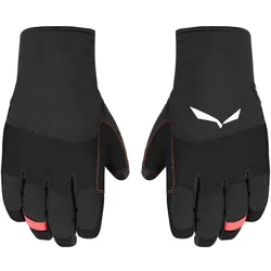 Salewa Handschuhe Ortles TW mit hoher Fingerfertigkeit - strapazierfähig, winddicht - schwarz Damen