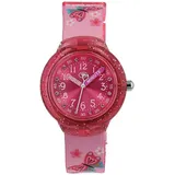 Tom Tailor Quarzuhr 2100709 Gehäusefarbe Pink Armbandtyp Textilband Armbandfarbe Mehrfarbig