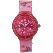Tom Tailor Quarzuhr 2100709 Gehäusefarbe Pink Armbandtyp Textilband Armbandfarbe Mehrfarbig