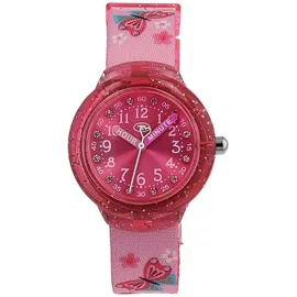 Tom Tailor Quarzuhr 2100709 Gehäusefarbe Pink Armbandtyp Textilband Armbandfarbe Mehrfarbig