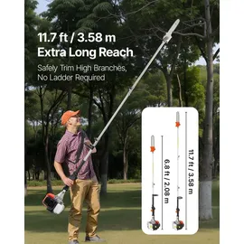 Vevor Benzin-Hochentaster / 25,4 cm