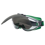 Uvex Ultrasonic flip-up - Vollsichtbrille - Überbrille - Innen beschlagfrei, außen extrem kratzfest & chemikalienbeständig