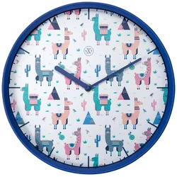Wanduhr NEXTIME - blau