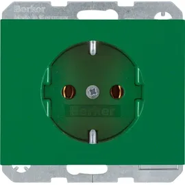 Berker Schuko-Steckdose 47157013 Grün 1 St.