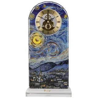 GOEBEL Tischuhr 32 cm Van Gogh Sternennacht - Artis Orbis