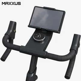 Maxxus SpeedBike S2 - Leise, Monitor, Tablet Halter, Kompatibel mit Zwift, - Heimtrainer Fahrrad, Indoor Cycling Bike, Hometrainer