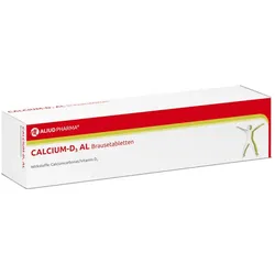 Calcium-D3 AL Brausetabletten unterstützend bei Osteoporose