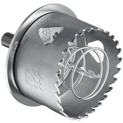 KAISER 1082-40 Werkzeug EXPERT HM-Fräser Ø 74mm mit Randsenker, Aufnahme, Zentrierbohrer Hartmetall-Zähne 108240 - 10 Stück