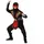 Widmann Kombat Ninja Kostüm Kinder 158