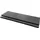 Hammel Furniture "Meza Designtisch mit Auszugsfunktion und 2 Einlegeplatten", grau (graphit, schwarz), B:135cm H:73,5cm T:135cm, Tischplatte: Graphit nanobehandeltes Fenix-Laminat (schwarzer Rand), Gestell: Schwarz gebeizt Esche (Massivholz), Mit
