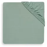 jollein Spannbettlaken Wiege Jersey 40 x 80/90 cm - Ash Green