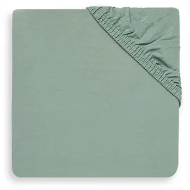 jollein Spannbettlaken Wiege Jersey 40 x 80/90 cm - Ash Green