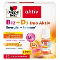 Doppelherz Aktiv B12 + D3 Duo Aktiv Trinkfläschchen 30 St.