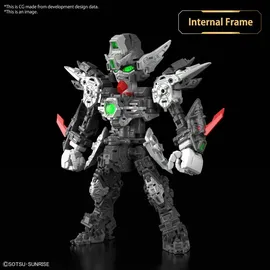 BANDAI SPIRITS MGSD Mobile Suit Gundam W Endless Waltz Wing Gundam Zero EW Farbcodiertes Kunststoffmodell