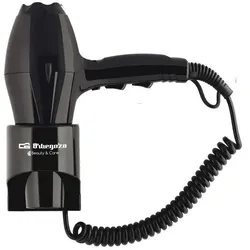 Haartrockner Orbegozo Seh1850 Hotel Schwarz 1800 W 2 Leistungen 3 Stufen Ac Motor