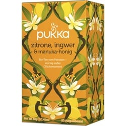 Pukka Zitrone  Ingwer & Manuka Honig bio (20Btl)