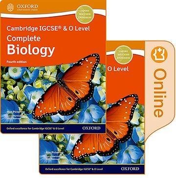 Cambridge Igcse & O Level Complete Biology: Print And Enhanced Online Student Book Pack Fourth Edition - Ron Pickering  Kartoniert (TB)