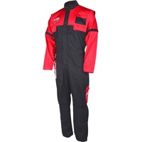 KS Tools Overall, rot/schwarz, XL - 100393 Arbeitskleidung Coverall Schwarz, Rot