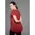 KangaROOS Longshirt in schwarz, dunkelrot), | schwarz/rot - 44/46
