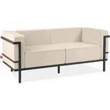 konsimo® Triglo Loungesofa grau