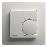 Theben 7480131 UP-Raum-Thermostate für Heizen bzw. Kühlen, m. Rahmen