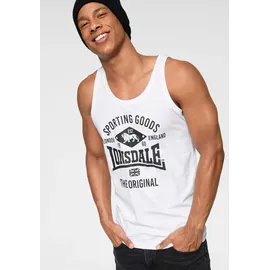 Lonsdale Biggin ärmelloses T-shirt 2 Einheiten - Black / White - 4XL