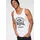 Lonsdale Biggin ärmelloses T-shirt 2 Einheiten - Black / White - 4XL
