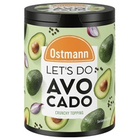 Ostmann Gewürze - Let's Do Avocado | Gewürzsalz für Avocado, Guacamole oder Bowls | Crunchy Topping mit Gewürzen, Kräutern und schwarzem Sesam | 70 g in recyclebarer Metalldose