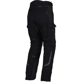 Modeka Panamericana II Textilhose wasserdicht - Dunkelblau/Hellgrau/Schwarz - 4XL