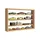 VCM Wandregal Osado 60 x 10 x 40 cm Buche