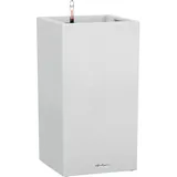 LECHUZA Canto Stone high 40 Komplettset 40 x 40 x 76 cm quarzweiß