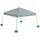 Sunjoy Poolpavillon Gran 3 x 3 m Grau