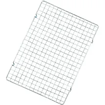 RBV Birkmann Auskühlgitter 45 x 21 cm Metall Silber