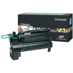 Original Lexmark C792A1KG Toner Schwarz
