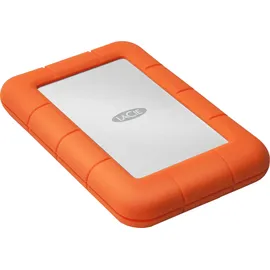 LaCie Rugged 2 TB USB-C Orange, Silber STFR2000400