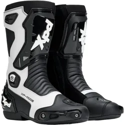 XPD XP-Mode Motorrad Stiefel, schwarz-weiss, Größe 45 für Männer