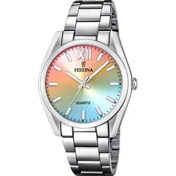 Festina Quarz Damen Boyfriend F20622/H - Multi,silber - 36.8mm