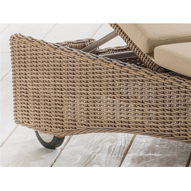 Destiny Bolivar Low Rolliege 200 x 72 x 55 cm beige natur