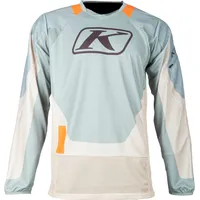 Klim Dakar, Trikot - Beige/Grau/Orange - 3XL