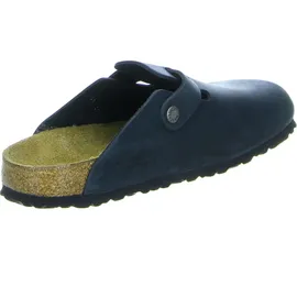 Birkenstock Boston Nubukleder geölt schwarz 38