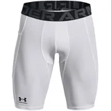 Under Armour Heatgear Compression Long Baselayer-shorts - White / Black - XL