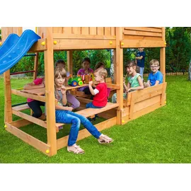 fungoo Spielturm My House Free Time Beach 1,25 m Blau