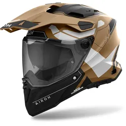 Airoh Commander 2 Reveal Motocross Helm, braun, Größe L für Männer