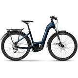 Haibike Trekking 8 2023 27,5 Zoll RH 46 cm glossy nebular royal blue/metallic frozen lake/silver