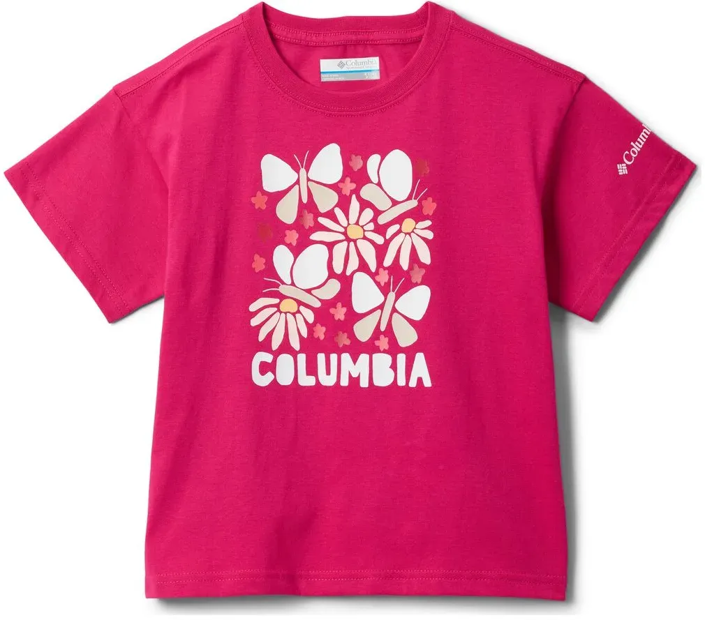 Columbia Mission Lake II Short Sleeve Graphic Shirt guava pink, floral frenzy (656) M